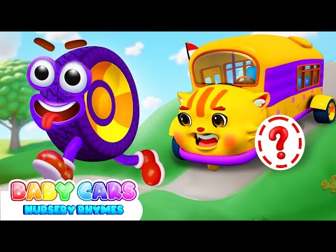 I Lost my Wheel Song 😱 | Funny Kids Songs & Nursery Rhymes by Animal Cars