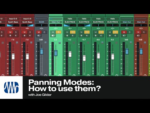 Panning Modes - How to Use Them?