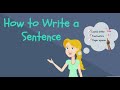 Writing Complete Sentences and Punctuation