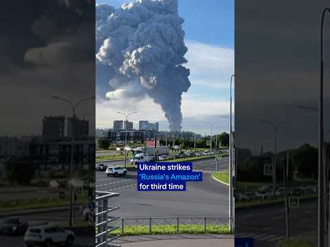 Ukraine strikes 'Russia's Amazon' for third time | DW News