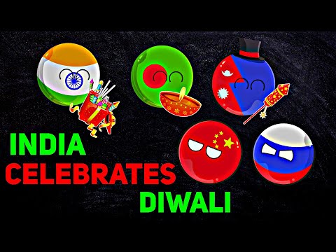 [WHY INDIA CELEBRATES DIWALI?]🔥🎆😱 || DIWALI SPECIAL 😂🚨☠️ #countryballs