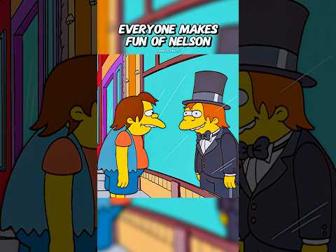 Everyone Makes Fun of Nelson 🥺 #simpsons #shorts
