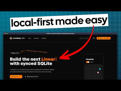 Prisma founder is solving local-first (LiveStore)