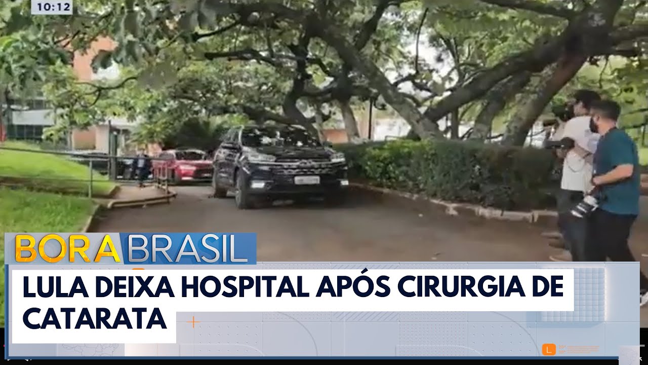 Presidente Lula deixa hospital após cirurgia | Jornal da Band