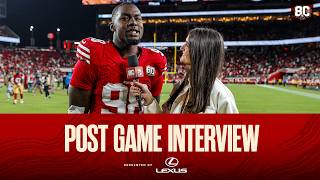 Williams Describes Sack, ‘MNF’ Win at Levi’s® Stadium | 49ers