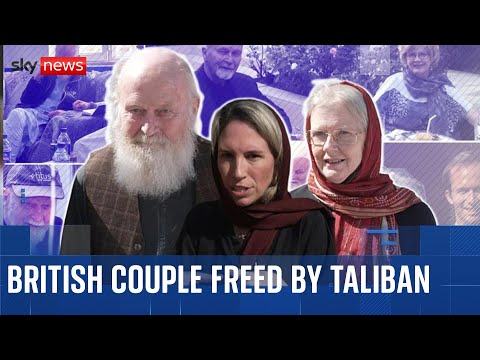 British couple freed from Afghanistan - how it unfolded