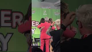 Lindsay Lohan, Jamie Lee Curtis, Julia Butters and Sophia Hammons at FREAKIER FRIDAY UK Press Con