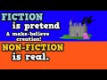 Fiction vs Non-Fiction Books