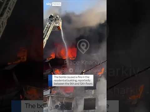 Ukraine: Strike on apartment building