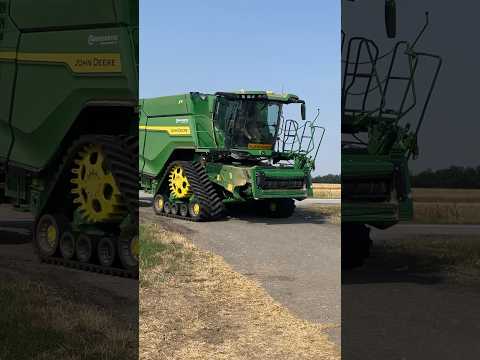 Príchod kombajnov JOHN DEERE X9 1000 na Pole [ Donau Farm ]