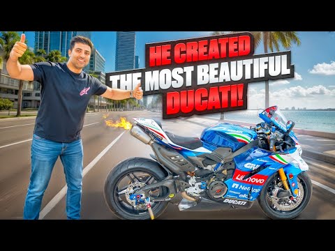 HE INSTALLED $19,500 PARTS ONTO MY DUCATI PANIGALE V4 TRICOLORE ITALIA!