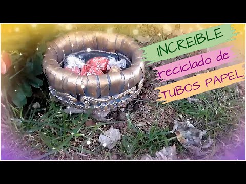 5 Ideas Fáciles con Rollos de Papel   Proyectos DIY Increíbles