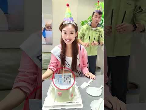 偷偷准备求婚给男友一个大惊喜！😂#搞笑 #整蛊 #funny #高能段子手 #搞笑 #美女搞笑