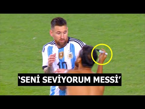 Sahaya Giren Taraftar Messi'ye Korku Dolu Anlar Yaşattı !! Futbolculara Saldıran Ateşli Taraftarlar