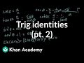 Trigonometric Identities and Formulas