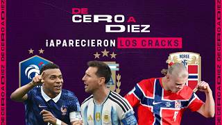 APARECIERON LOS CRACKS: ¡MESSI, MBAPPÉ Y HAALAND SIGUEN IMPARABLES! | DE CERO A DIEZ