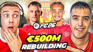 PRVI €500M REBUILDING MANCHESTER UNITEDA SA IDZOM U FC 26 !