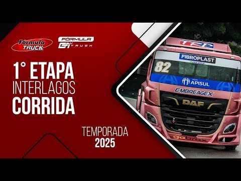 FÓRMULA TRUCK 1 ª Etapa | INTERLAGOS - SP - CORRIDA  - 2025