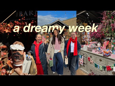 creating my dream wardrobe, cosy days & surprise parties 🍂 weekly vlog