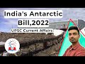 Indian Antarctic Bill and Research Stations