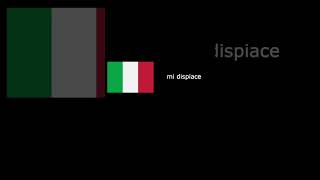 "I'm sorry" in 9 languages #learning #languages #multilanguage