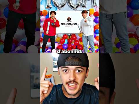 100 MILLIONS d’Abonnés VS Moi… 🤯 #Shorts