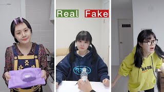 The Real or Fake Challenge #byungari #tiktok