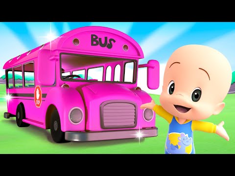 Las ruedas del autobús pintado de rosa y más canciones infantiles de Cleo y Cuquín
