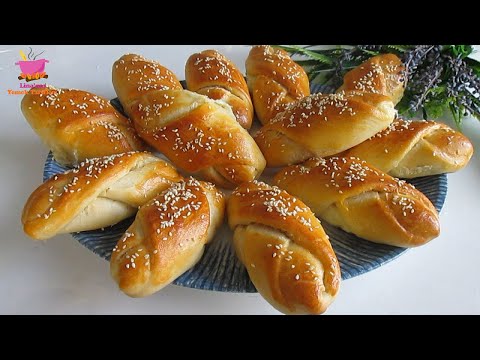 Bu numarayı bir fırıncıdan öğrendim😍 İnanılmaz YUMUŞAK VE KABARIK❗ Ev Yapımı POĞAÇA TARİFİ👌💕💖😍