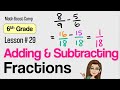 Adding and Subtracting Fractions