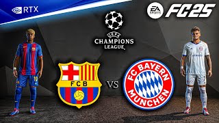 FC 25 - Barcelona vs. Bayern Munich Ft. Rashford, Luis Díaz, | UEFA Champions League | PC™ [4K60]