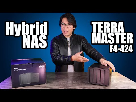 Tus datos SEGUROS y ACCESIBLES con una NUBE privada, Terramaster F4-424 Hybrid NAS - DrogaDigital