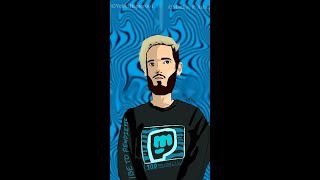 Drawing Pewdiepie||||LOVE FROM INDIA|||100 Million goal