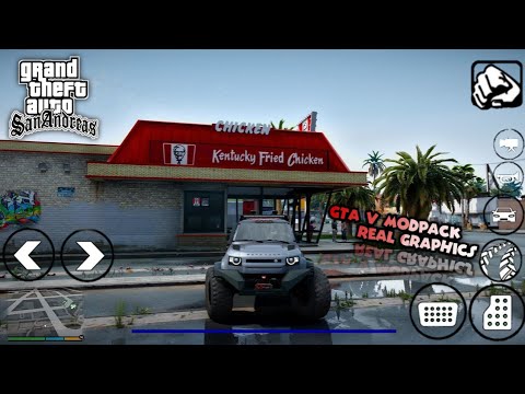 KEREN!! GTA SA ModPack GTA V Style Real Graphics for Android | Full Mod | Support All Os Android