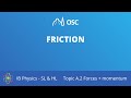 Friction and Forces Concepts