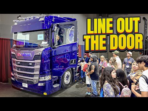 Over 500 People in Our Scania at the Texas Show!