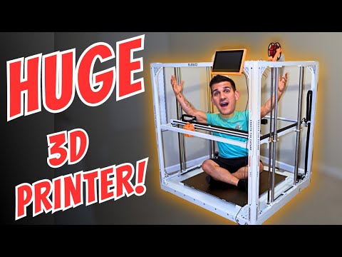 A GIANT 3D PRINTER | The OrangeStorm GIGA