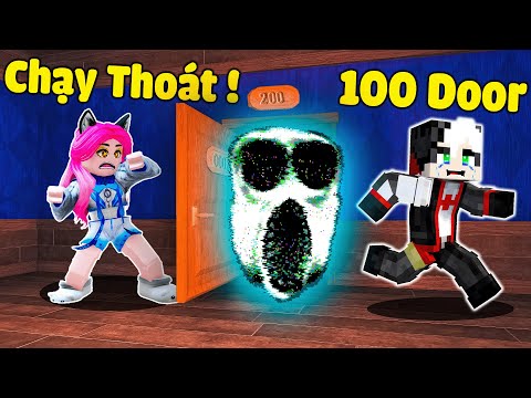MỀU THỬ THÁCH 24GIỜ THOÁT KHỎI 100 CÁNH CỬA TRONG ROBLOX*REDHOOD KHÁM PHÁ TRÒ CHƠI DOORS ROBLOX*RMTV