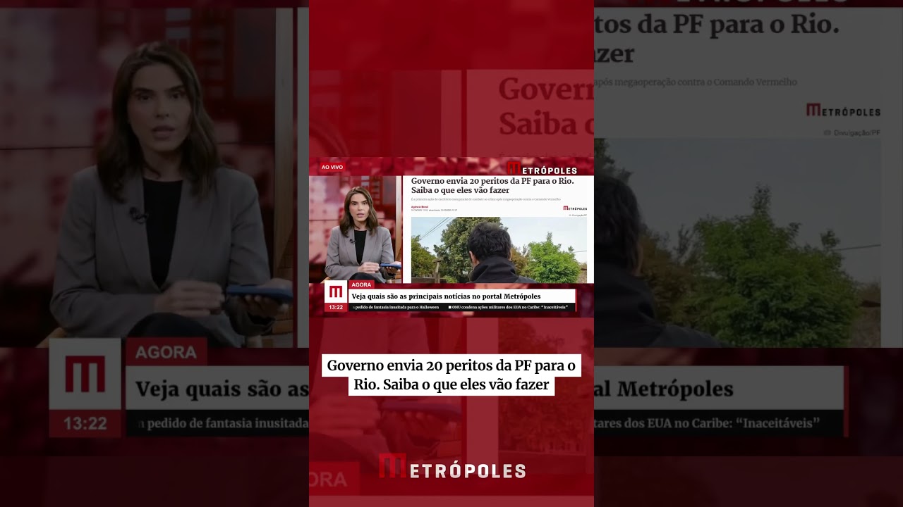 Governo envia 20 peritos da PF para o Rio Saiba o que eles vão fazer  TV Online Governo envia 20 peritos da PF para o Rio Saiba o que eles vão fazer