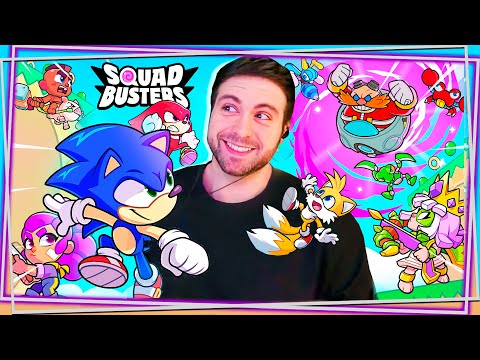 Primera vez en SQUAD BUSTERS con SONIC