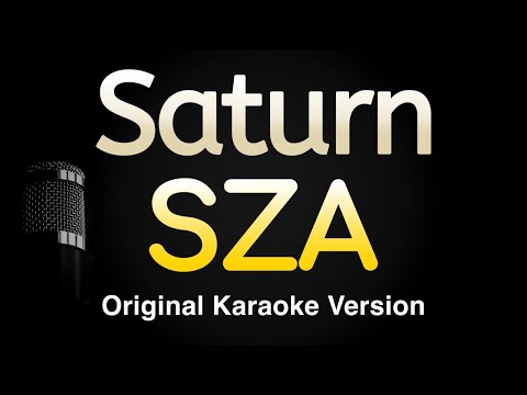 Saturn – SZA (Karaoke Songs With Lyrics – Original Key)