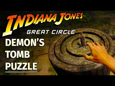 Demon's Tomb Puzzle -Sealed Sarcophagus - Indiana Jones and the Great Circle