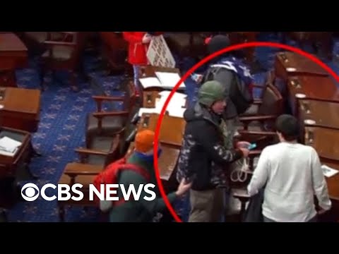 YouTube video thumbnail: Jan. 6 Rioter who Allegedly Planned to "Eliminate" Hakeem Jeffries Pleads not Guilty