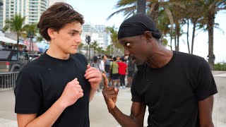 Angry Menace Got In My Face!