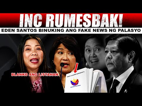 HALA! INC REPORTER EDEN SANTOS RUMESBAK BUKING NAG FAKE NEWSNG PALASYO CLAIRE CASTRO