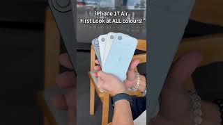 iPhone 17 Air première découverte de toutes les couleurs ! #shorts #iphone17