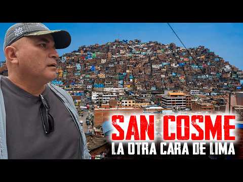 Esta es la VIDA REAL en el CERRO SAN COSME  La Favela peruana  DILO NOMAS
