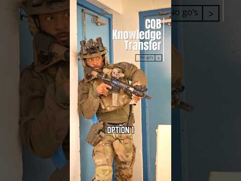Get Out of The Doorway | CQB Tips #army #lawenforcement #training