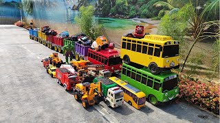 Mobil Mobilan Truk Tronton Panjang Penuh Truk Oleng, Mobil Balap, Kereta Api, Bus Telolet, Excavator