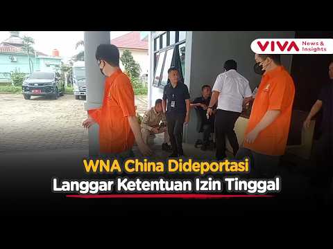 16 WNA Asal China Dideportasi, Diduga Langgar Aturan Keimigrasian | VIVA News Daily